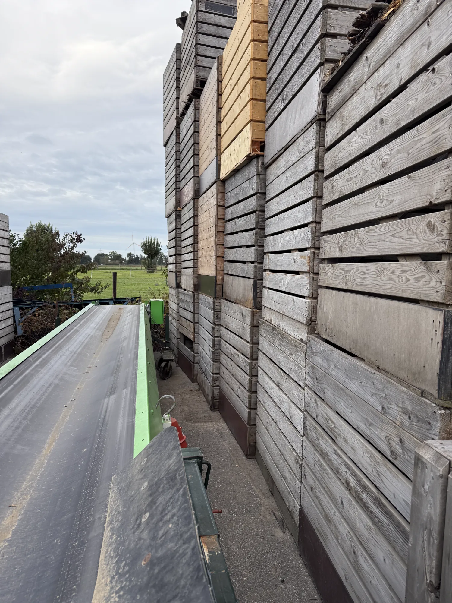 Gebruikte aardappelkisten 120x160x130 - Ventilatiekisten