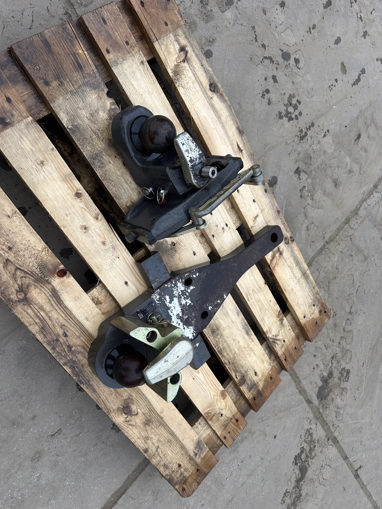 Claas Arion Trekhaken K80: Onder & Boven