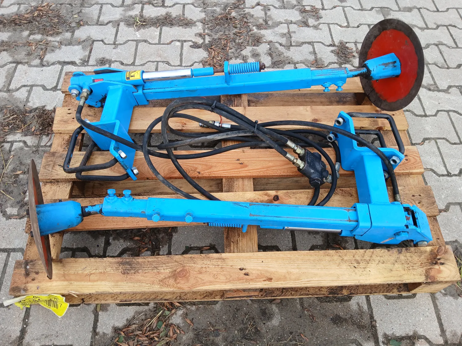 Hydraulische Uitklapbare Markeurs voor Zaaimachines