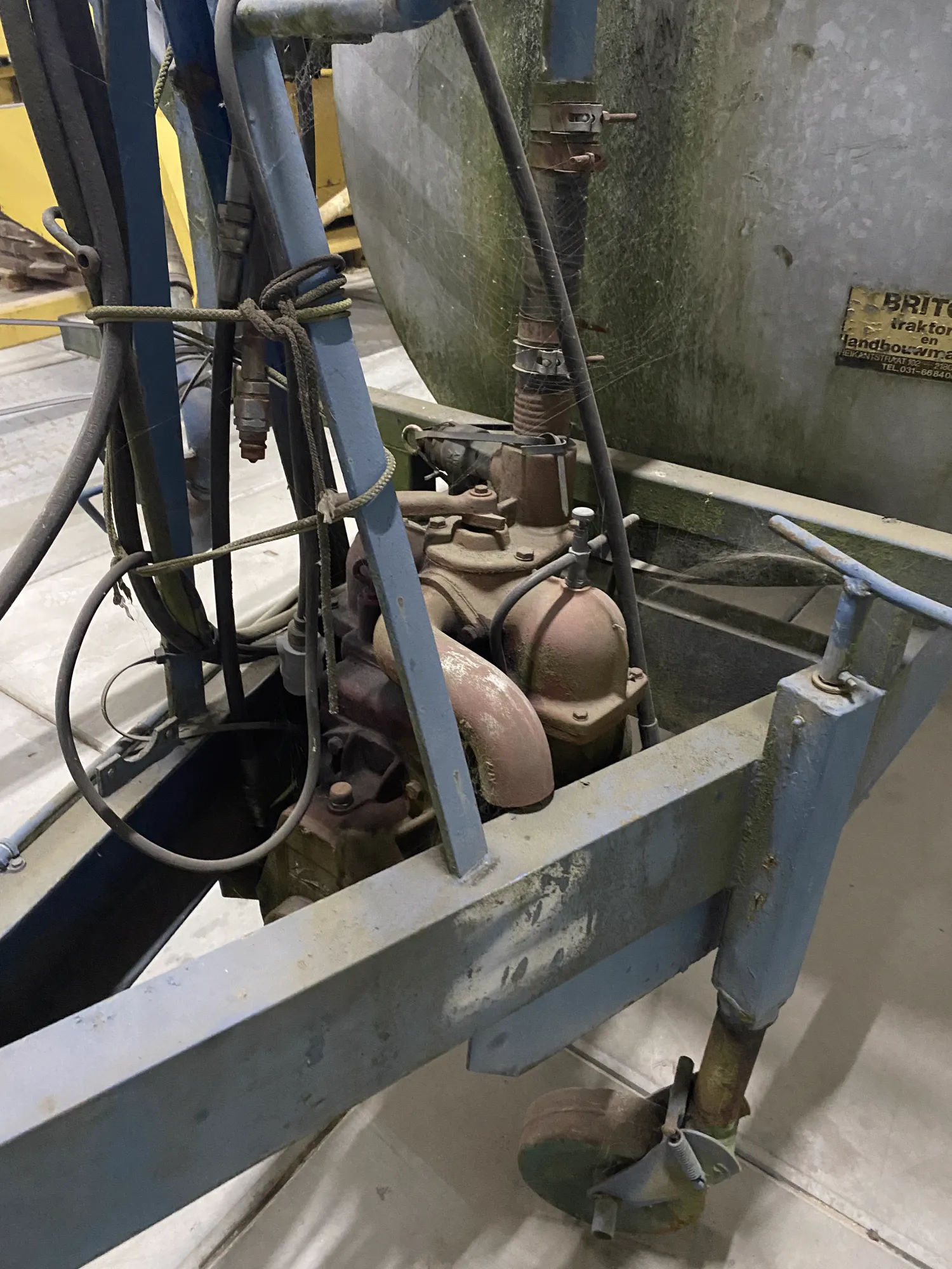Omgebouwde vacuumtank te koop | Anti-stuif & bemesting