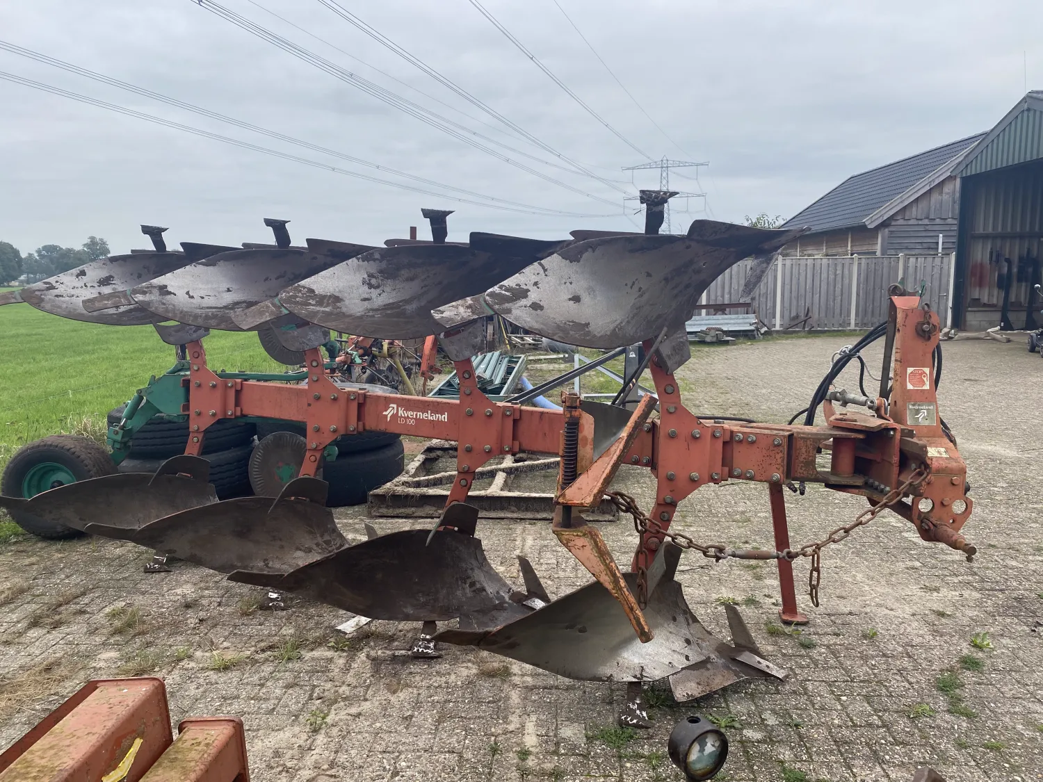 Kverneland LD 100 Plogen met Zibo Vorenpakker