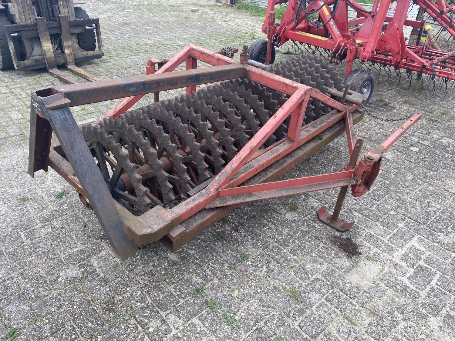 Kverneland LD 100 Plogen met Zibo Vorenpakker