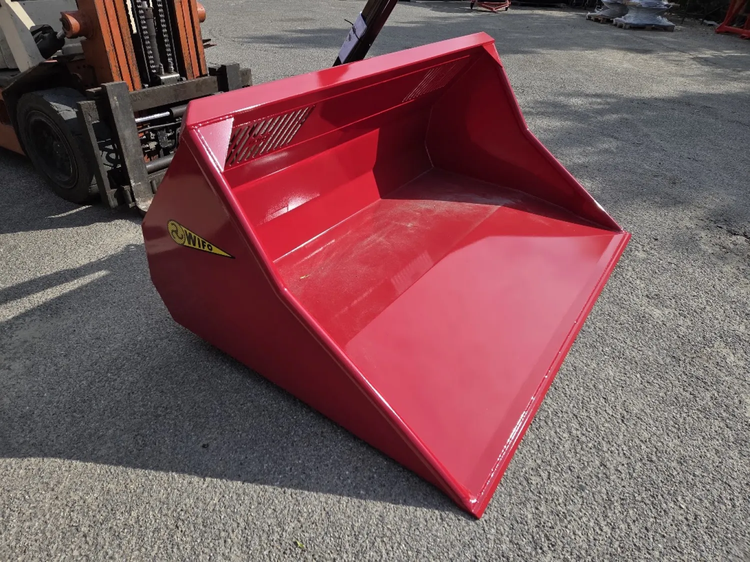 WIFO HOD-225 Aardappelschepbak | 225cm breed | 1.7m3 inhoud
