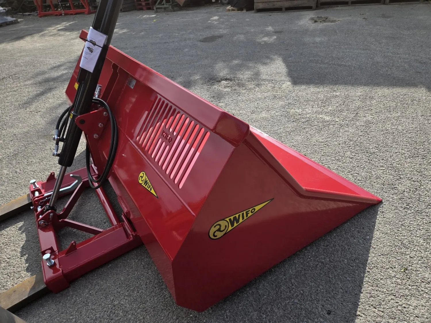 WIFO HOD-225 Aardappelschepbak | 225cm breed | 1.7m3 inhoud