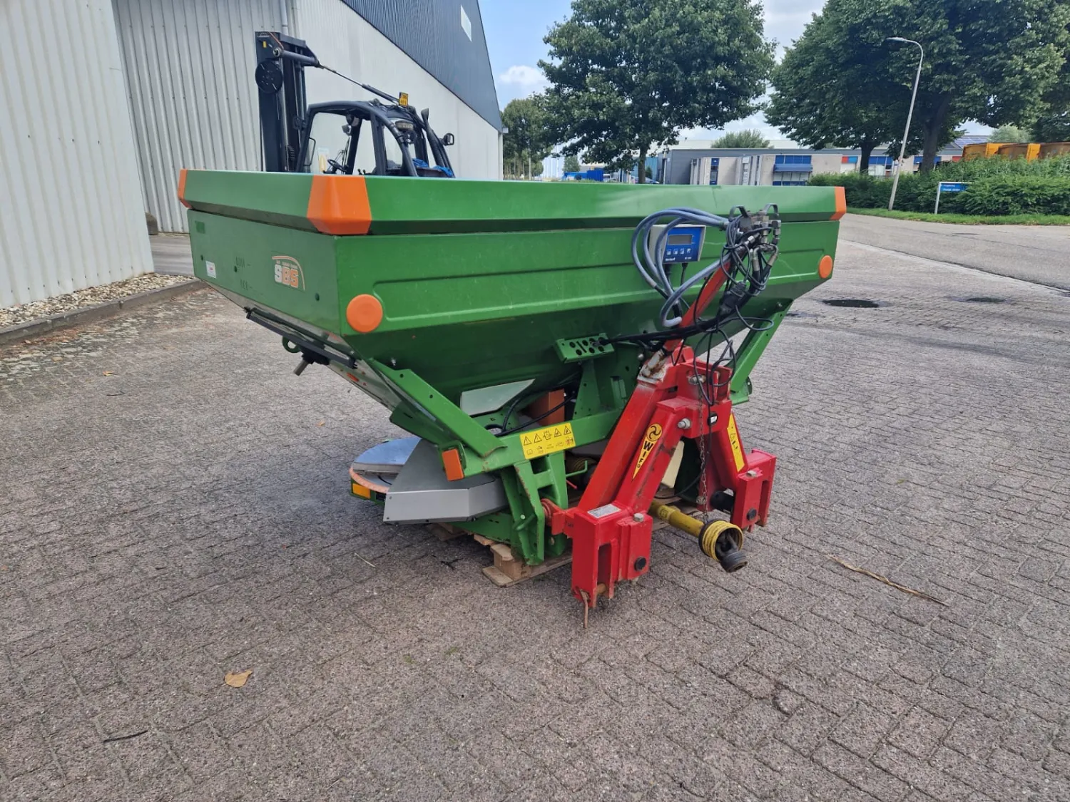 Amazone ZA-M 1500 strooier, 2009, 2000 liter