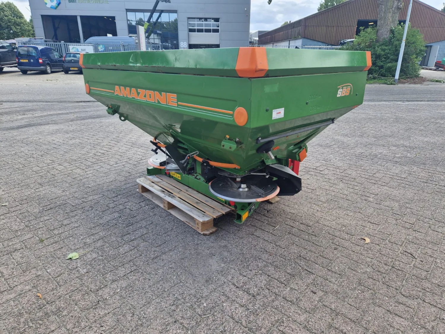 Amazone ZA-M 1500 strooier, 2009, 2000 liter