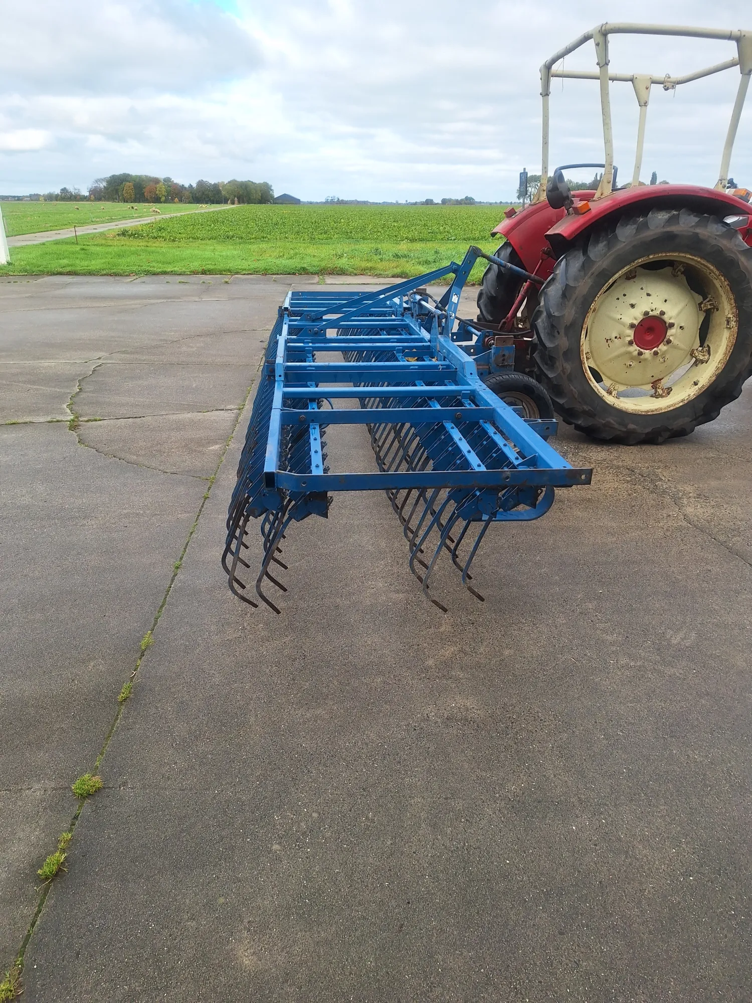 Rabewerk wiedeg 6 m | Hydraulisch opklapbaar | Goede staat