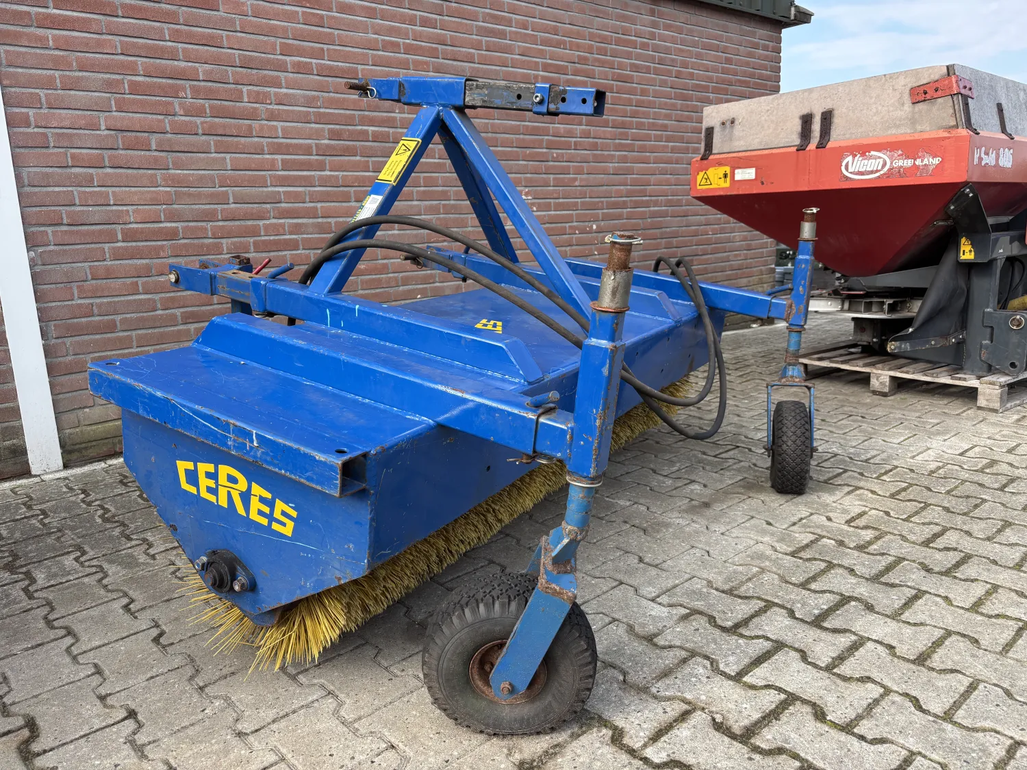 Ceres Veegmachine 175cm - Hydraulisch aangedreven