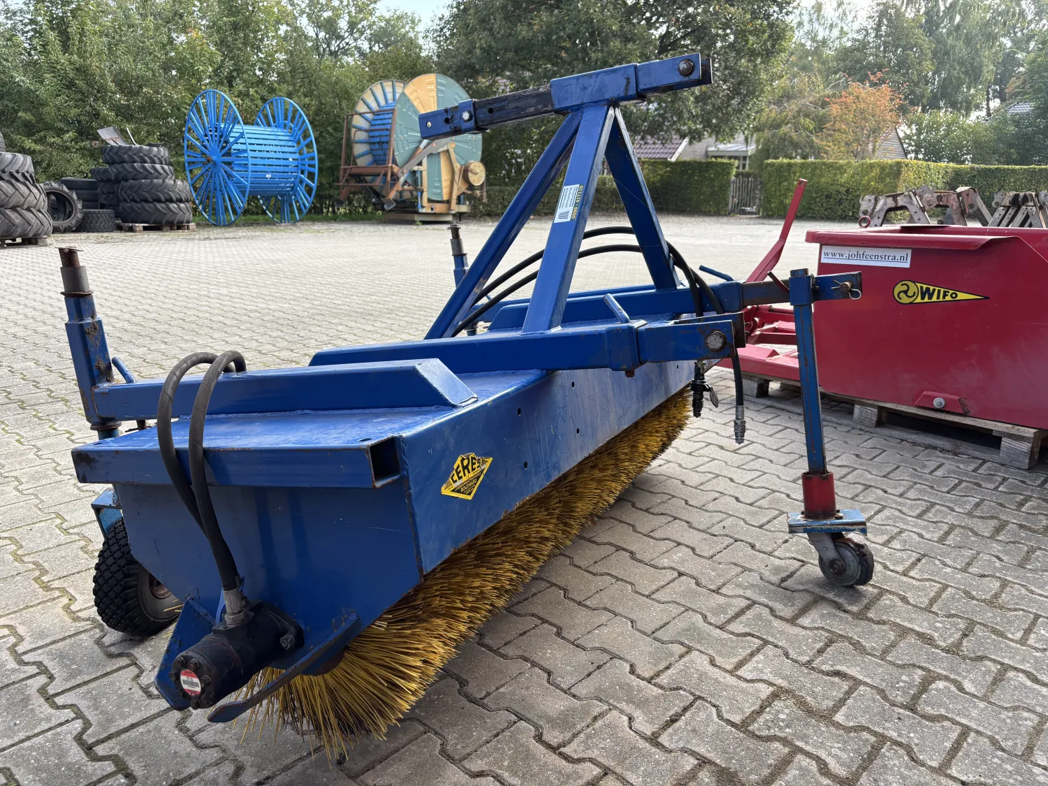 Ceres Veegmachine 175cm - Hydraulisch aangedreven