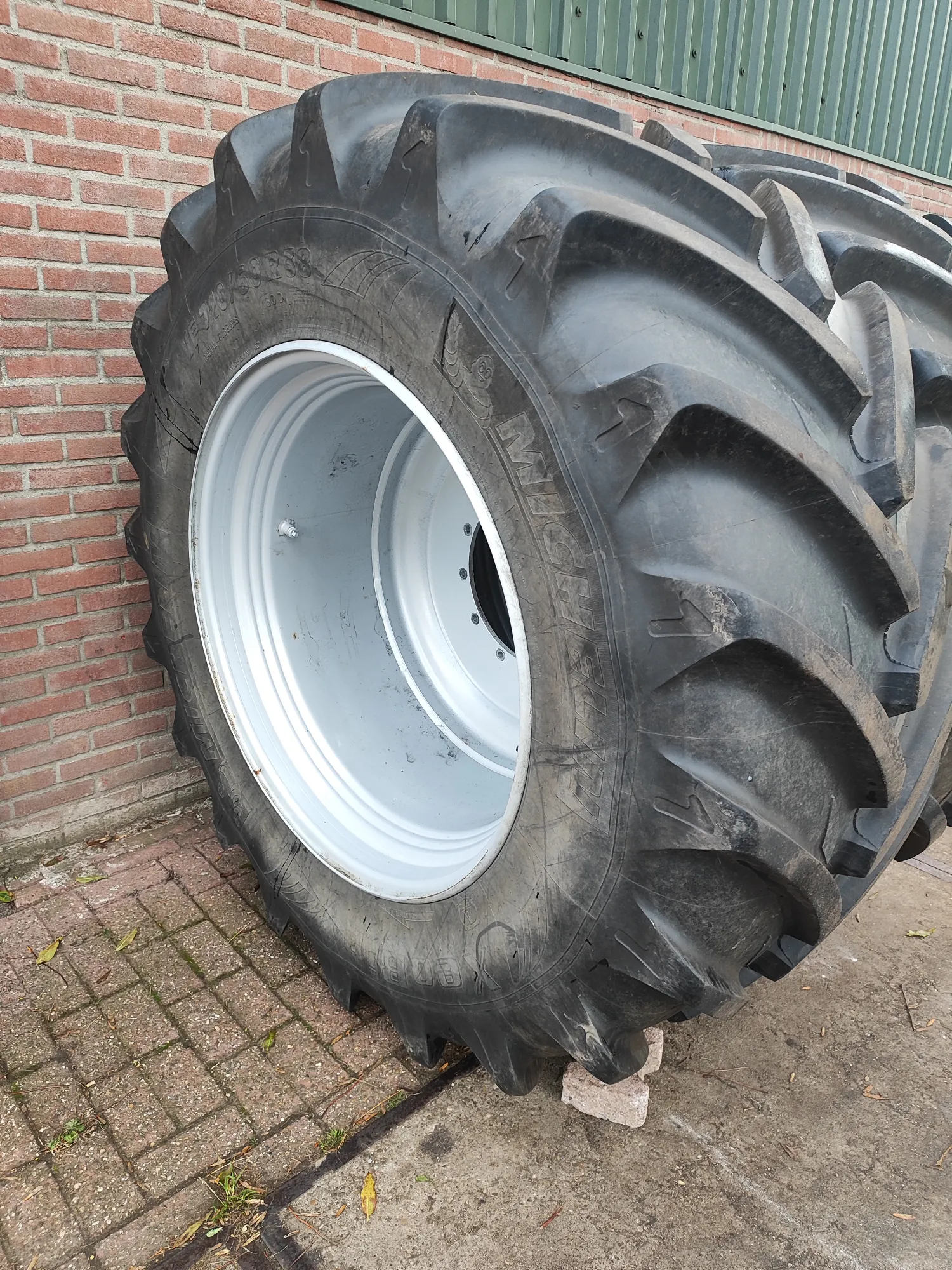 Michelin Xeobib VF 710/60 R38 Dæk - Fremragende stand