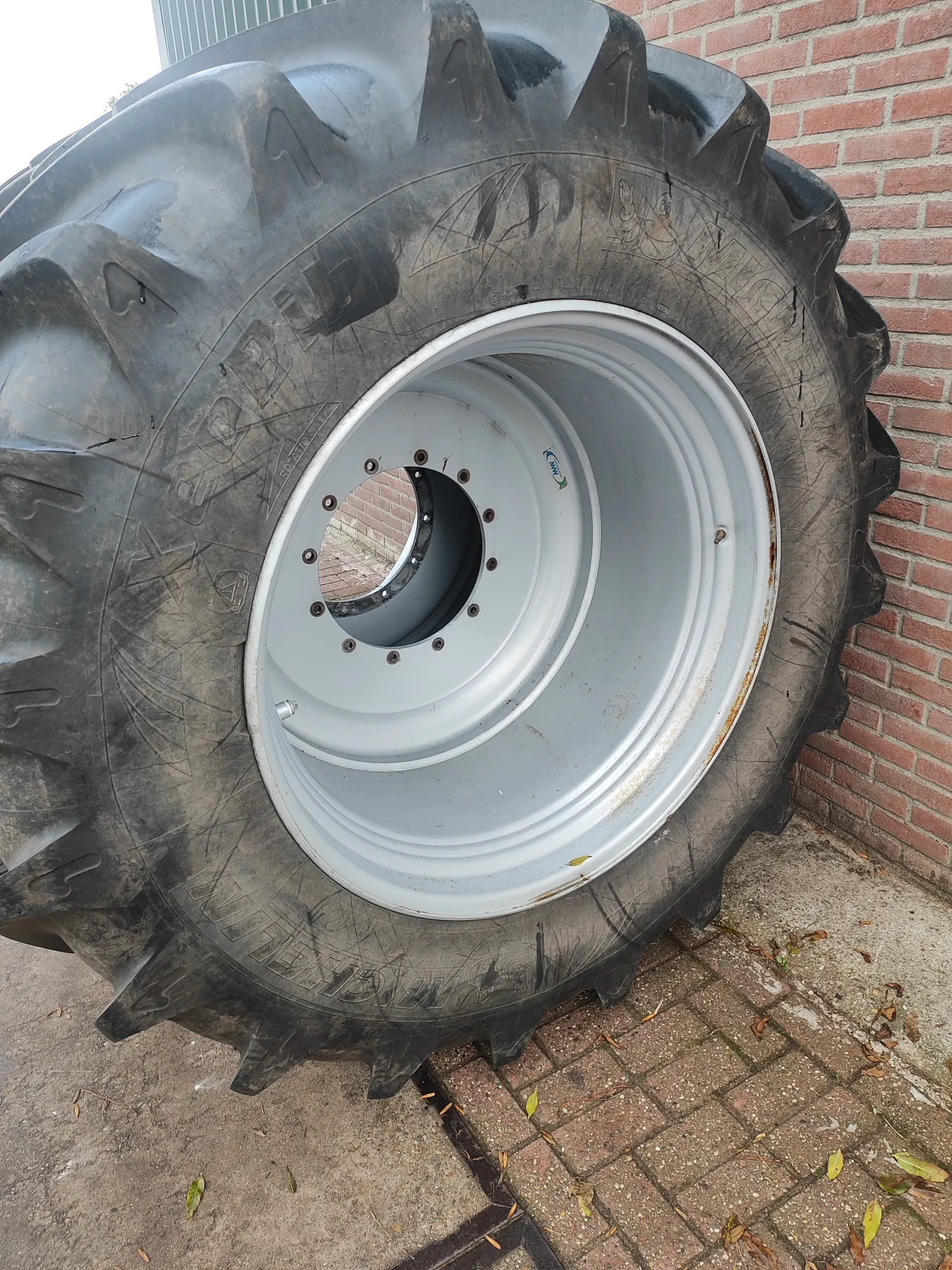 Michelin Xeobib VF 710/60 R38 Dæk - Fremragende stand