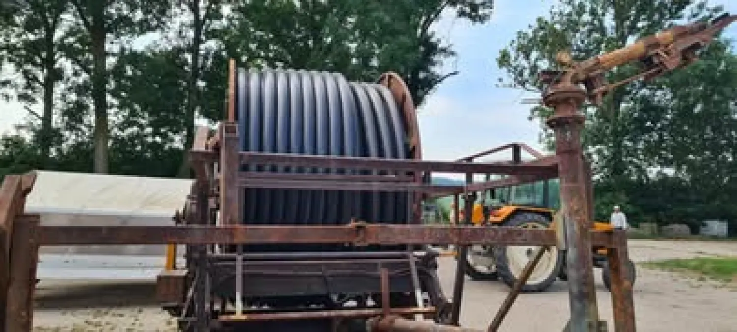 Beregeningshaspel te koop - 100mm, 350 meter - Mastermac computer