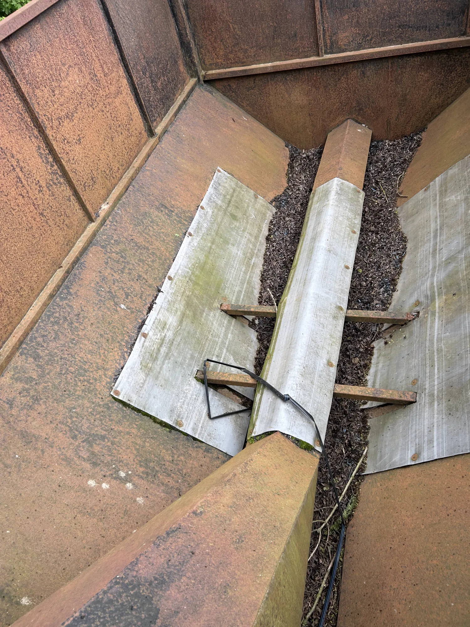 Pootgoed Bunker met Beluchting - 4x2,25x2,50m