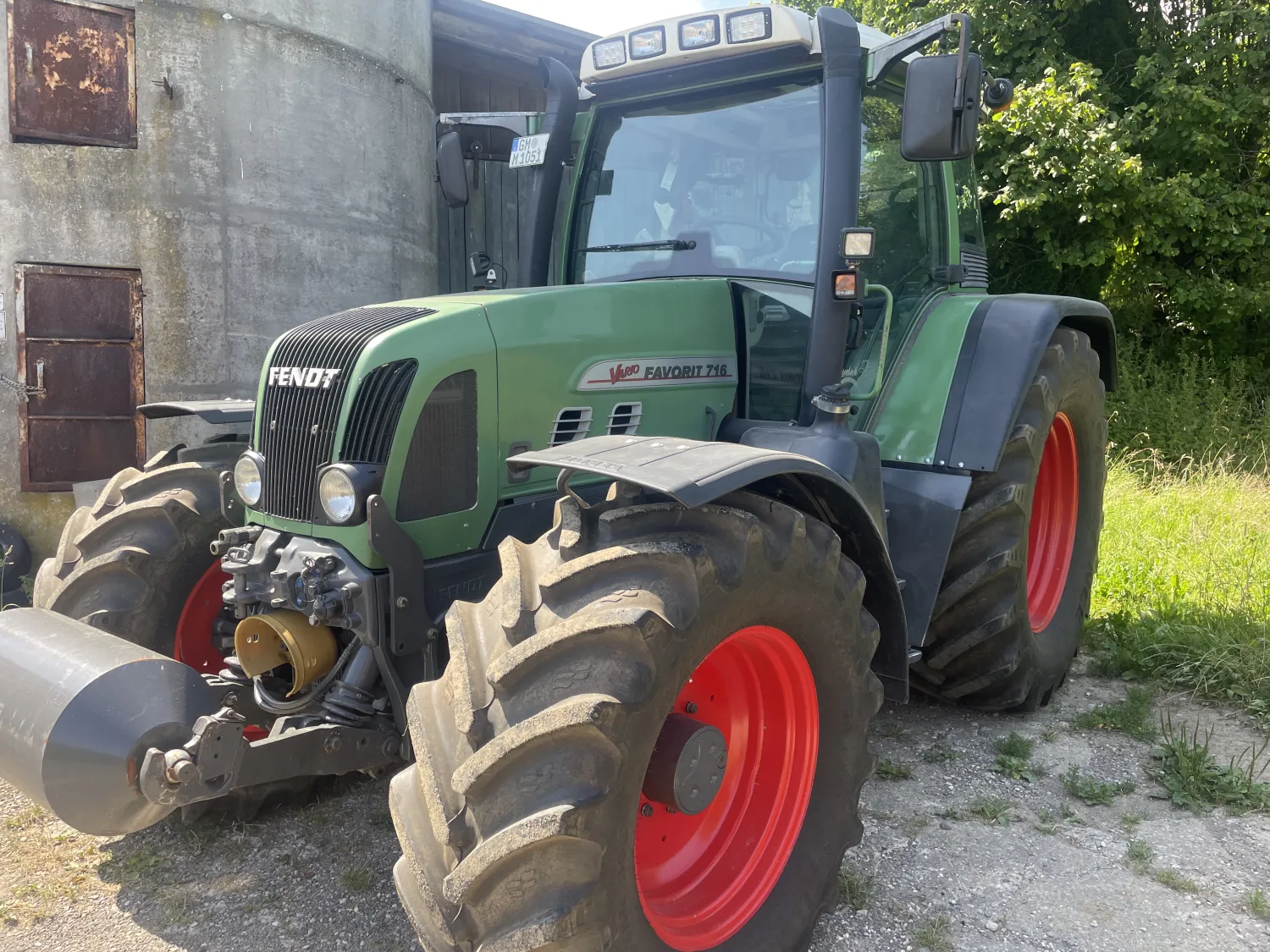 Gebrauchte Fendt 716 Vario: Baujahr 2002, Top Zustand