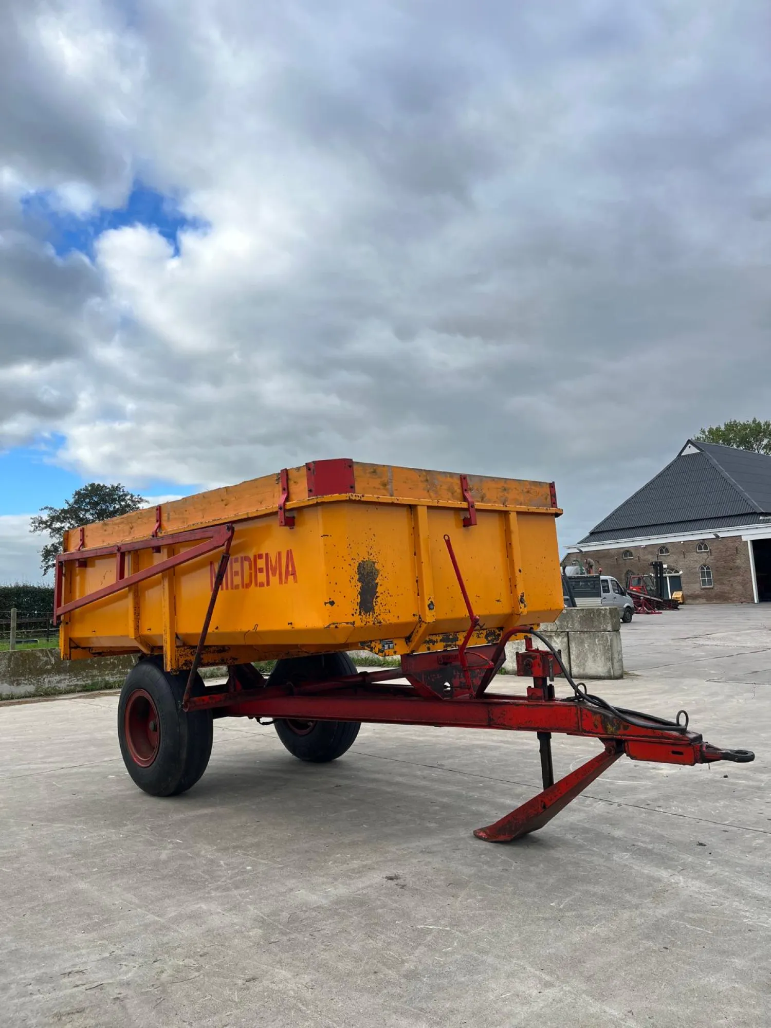 Miedema HS 55 Kipper te Koop | Landbouwkipper met Kenteken