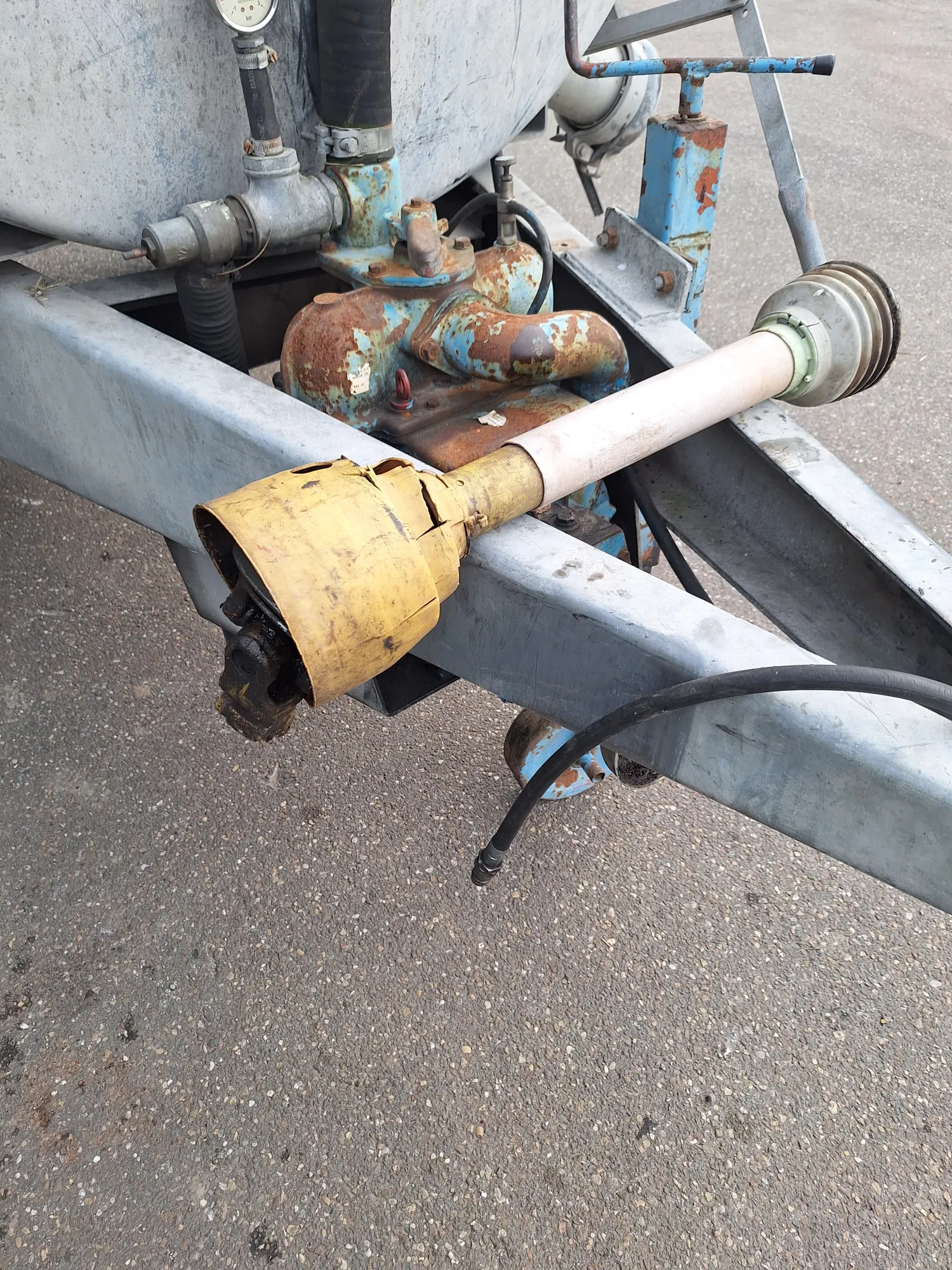Υδραυλική δεξαμενή Welgro 4500L προς πώληση - Σε καλή κατάσταση!