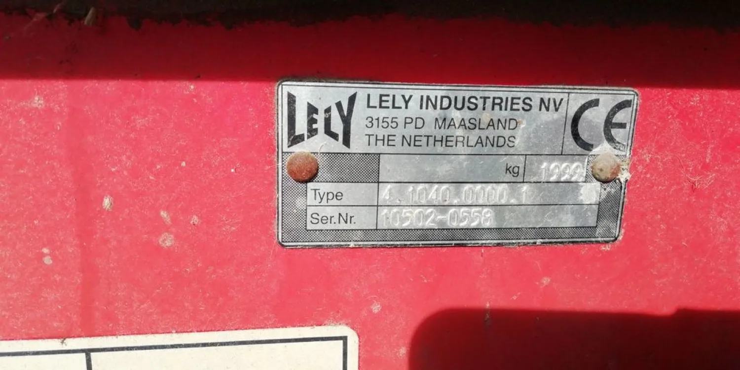 Lely Lotus 1325 Hooischudder te koop - Uit 1999