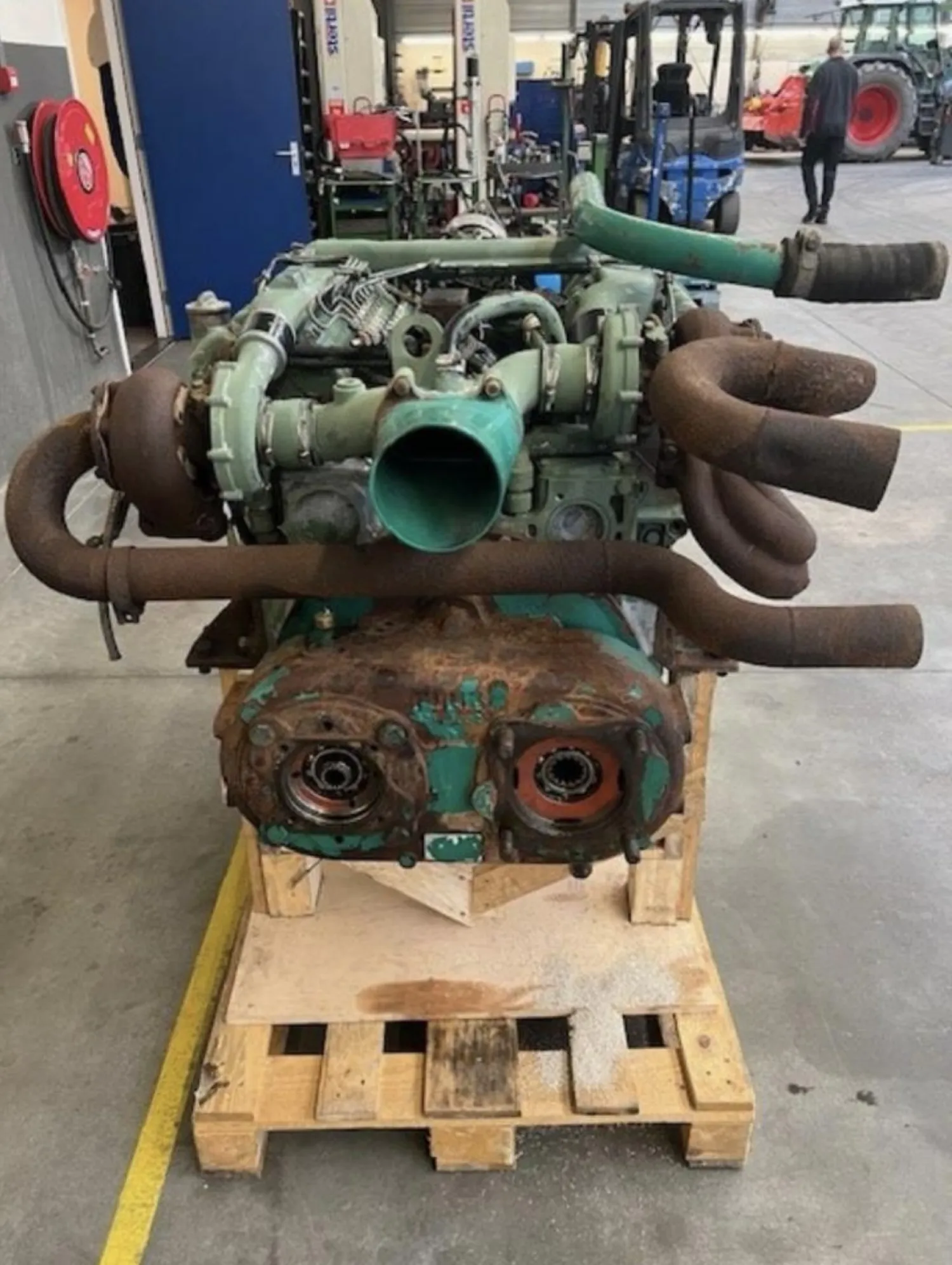 Mercedes OM 442 A Motor | Landbouwvoertuig Onderdeel