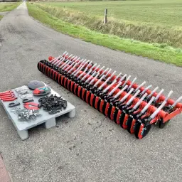 Dubbele zaaibalk met schijfkouters - Nieuwstaat