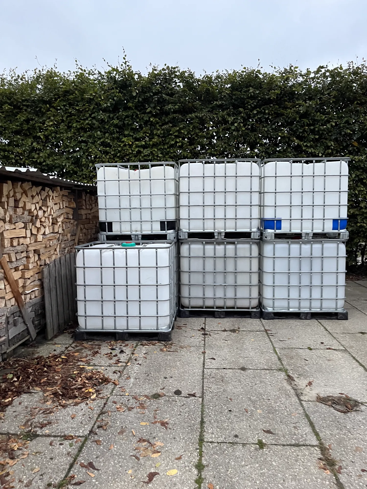 IBC vaten 1000 liter - 19 stuks beschikbaar