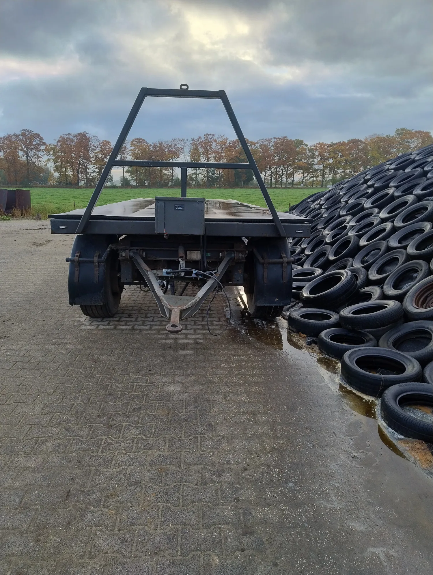 Pacton Wagen 720cm - Rubbermat, Luchtvering - Ex BTW