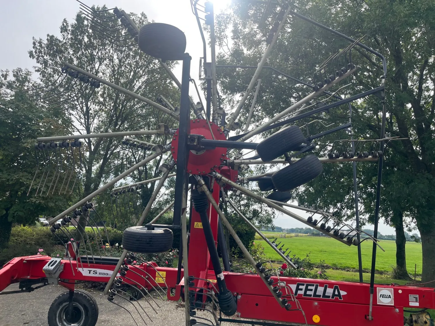 Fella TS 880 Cirkelhark - 2012 - Werkbreedte 8m