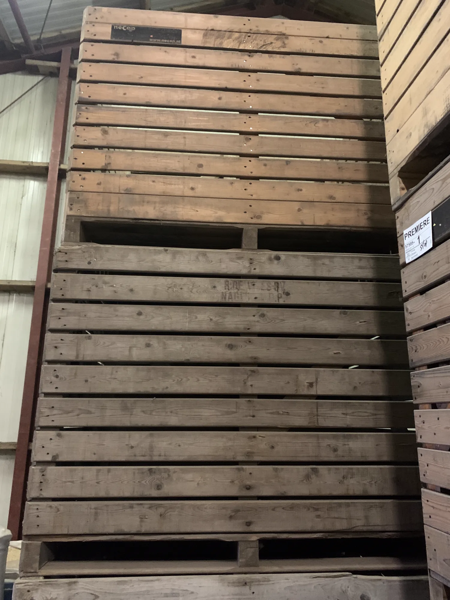 6 kuubkisten te koop: 160/123/120 cm