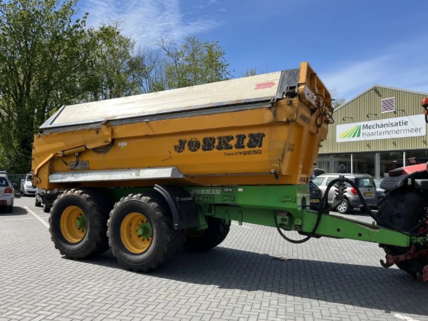 Joskin Trans-KTP 22/50 gronddumper te koop | Nieuwe banden