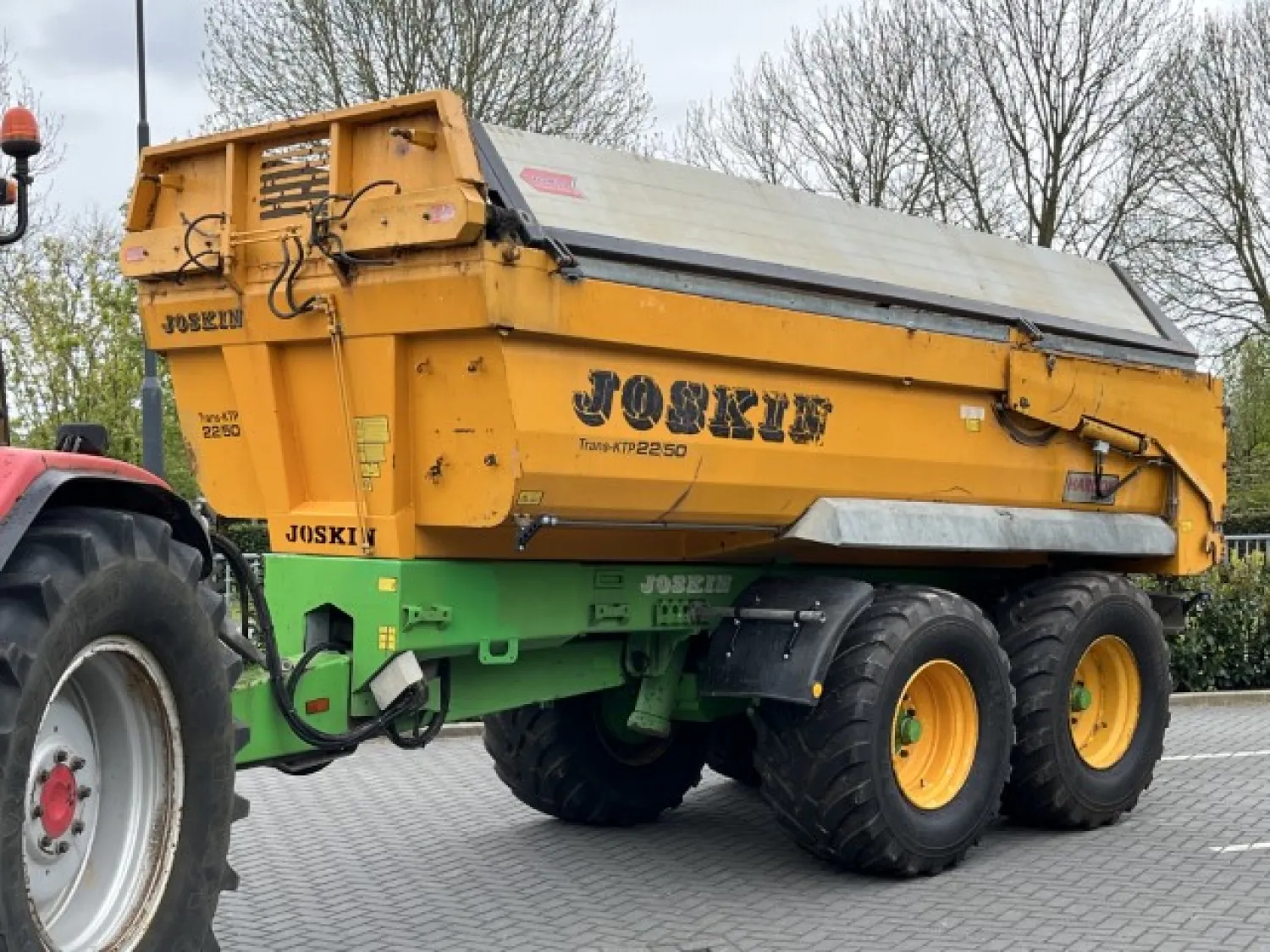 Joskin Trans-KTP 22/50 gronddumper te koop | Nieuwe banden