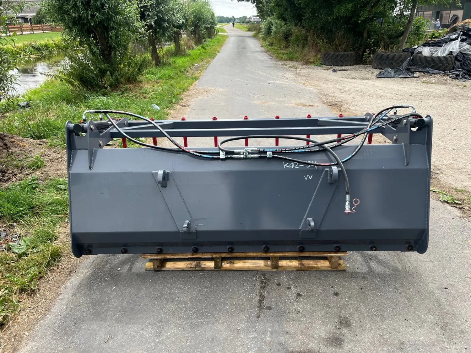 Mestgrijper 220 cm - Nieuw, Euro-aansluiting - Scherpe prijs!