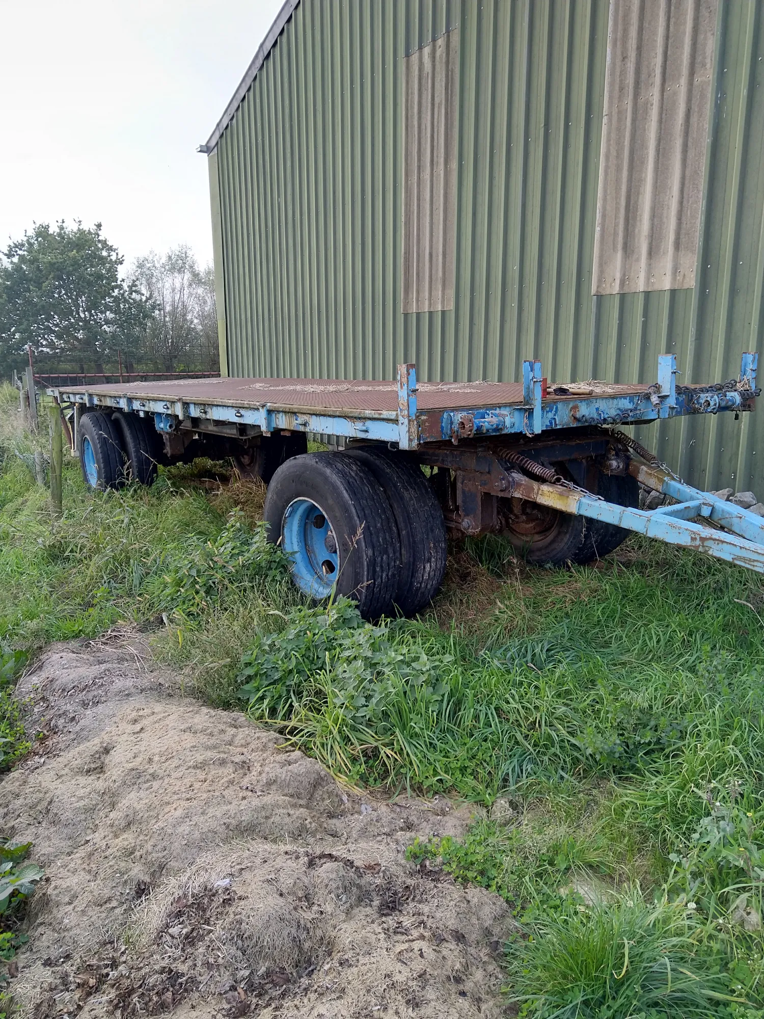 Aanhangwagen te koop - Opknapper, 8 meter