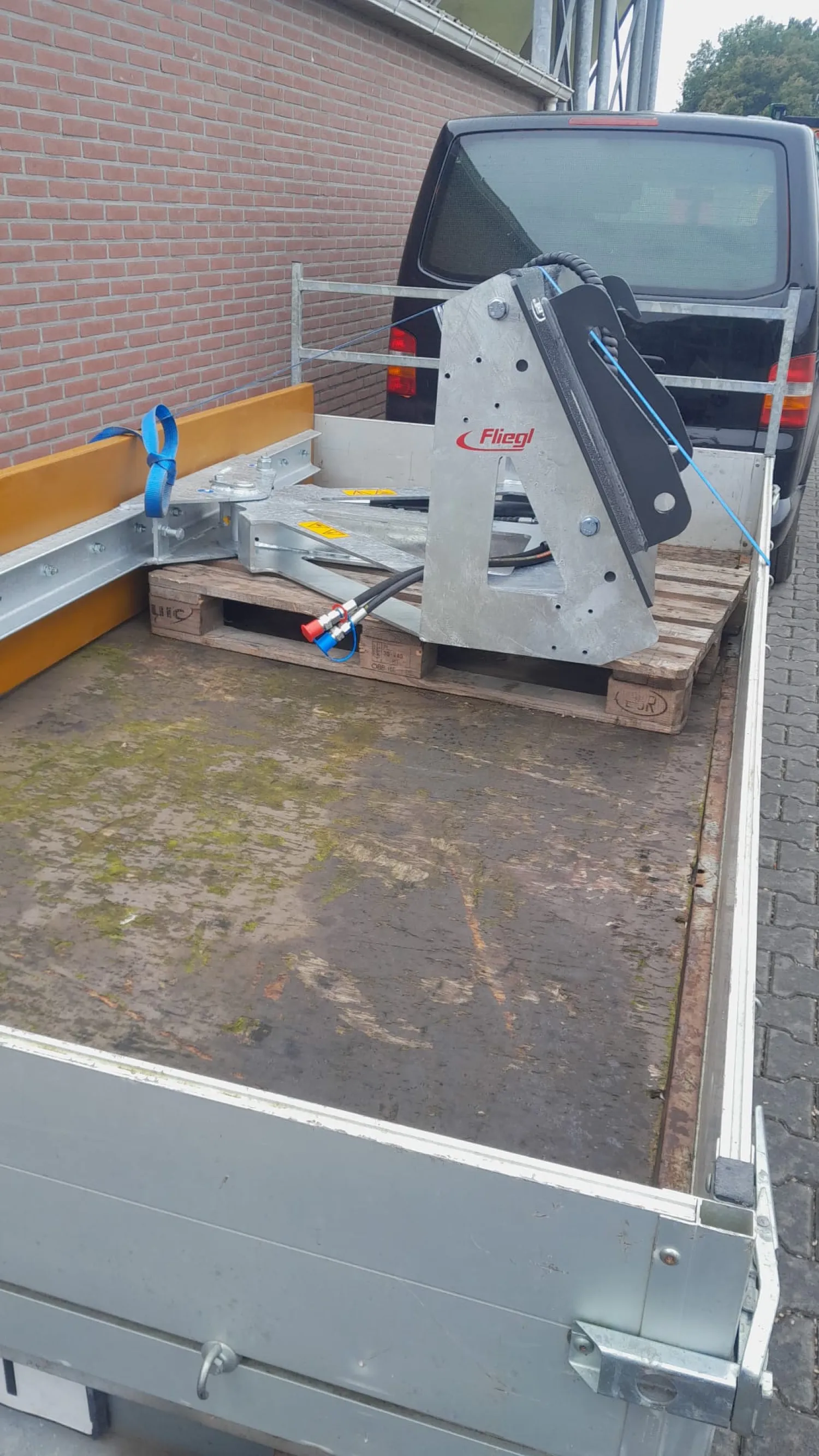 Nieuwe schuif 1.8m - 2.8m | Gegalvaniseerd & Slijtvast