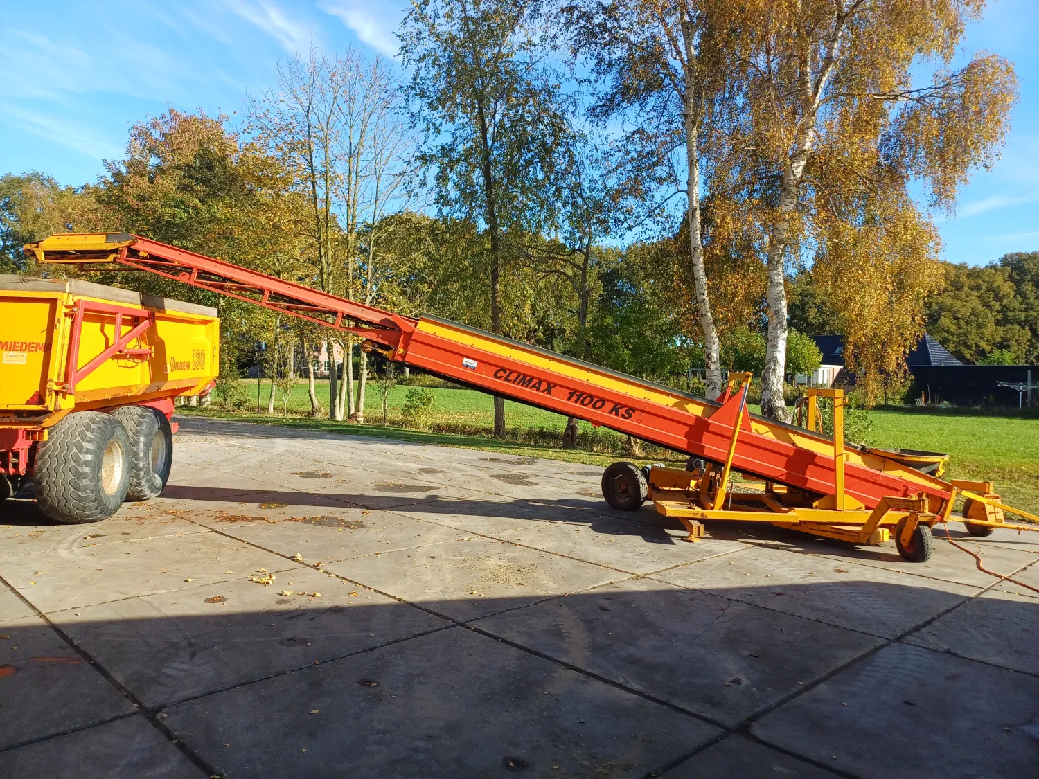 Climax CTHV 1100 Hallenvuller - 11 Meter - Hydraulisch