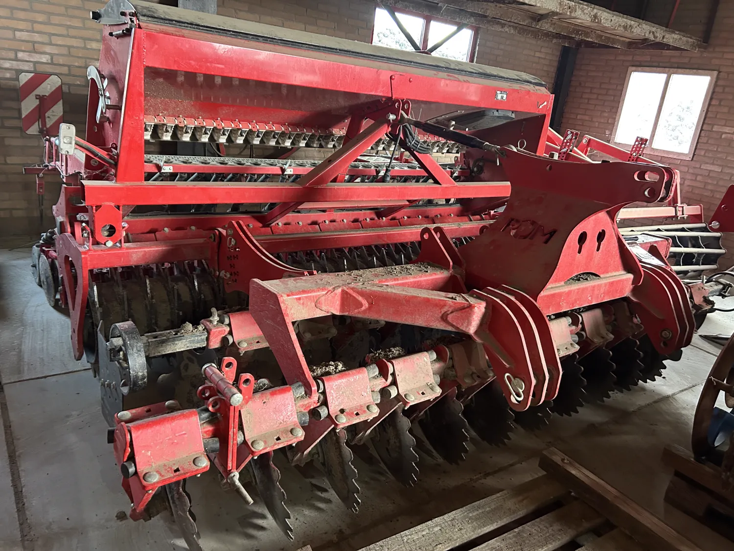 3 Mtr schijven zaaimachine | Incl. schijven eg