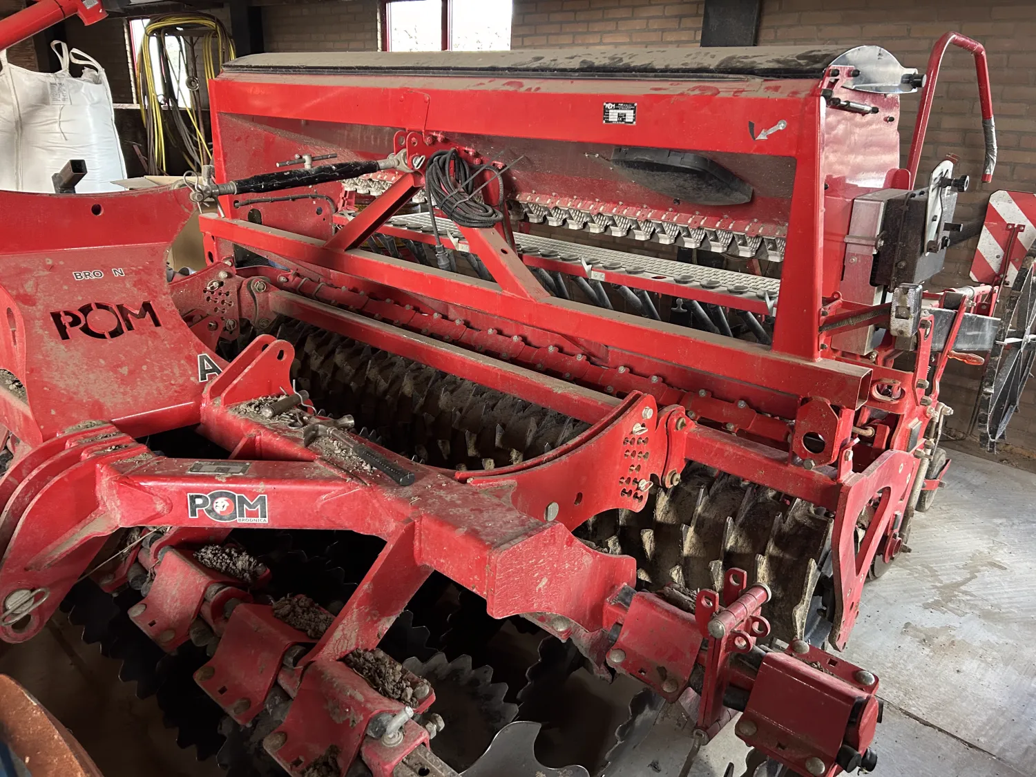 3 Mtr schijven zaaimachine | Incl. schijven eg