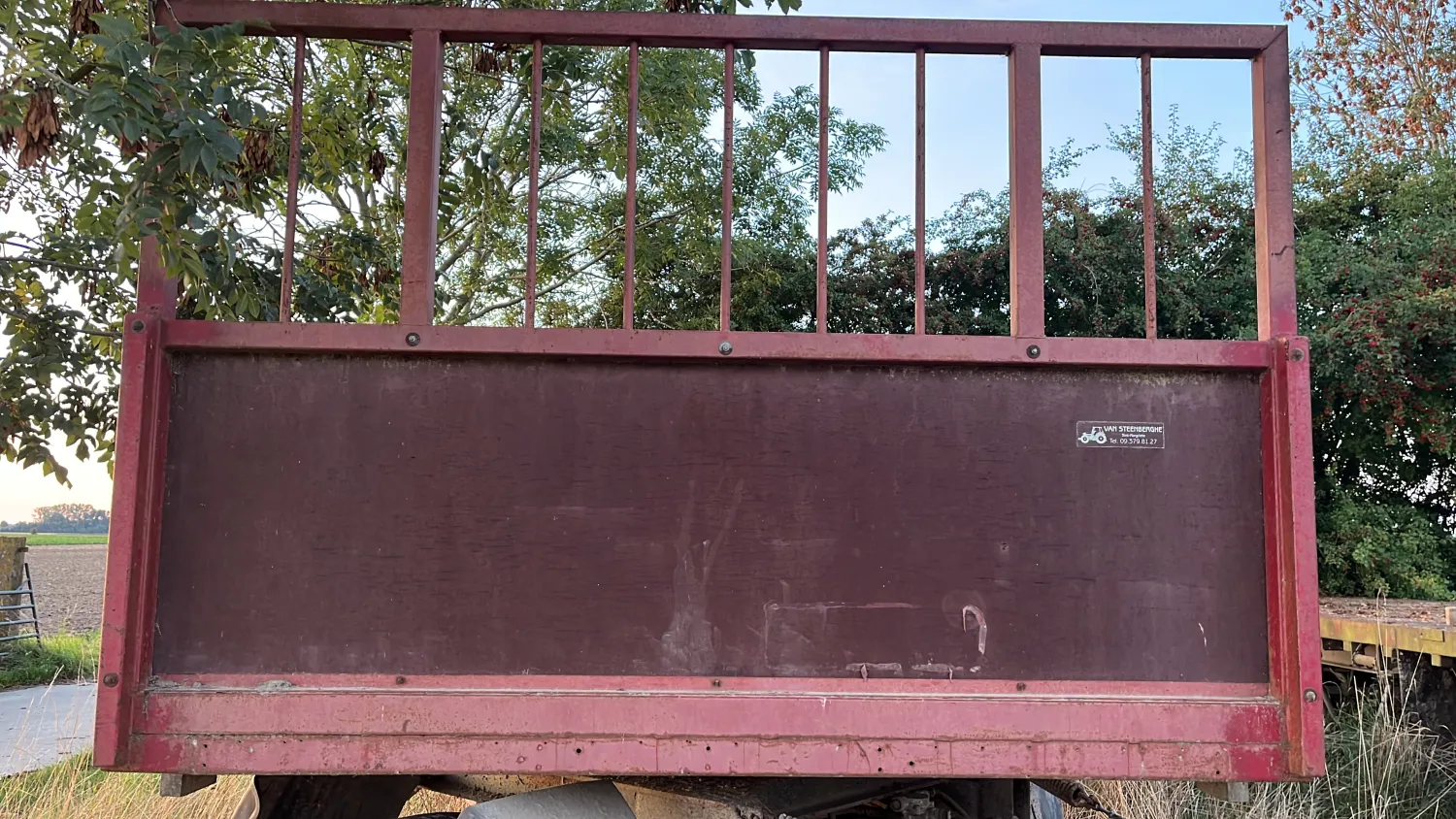 Platte wagen te koop - Ideaal voor kisten transport