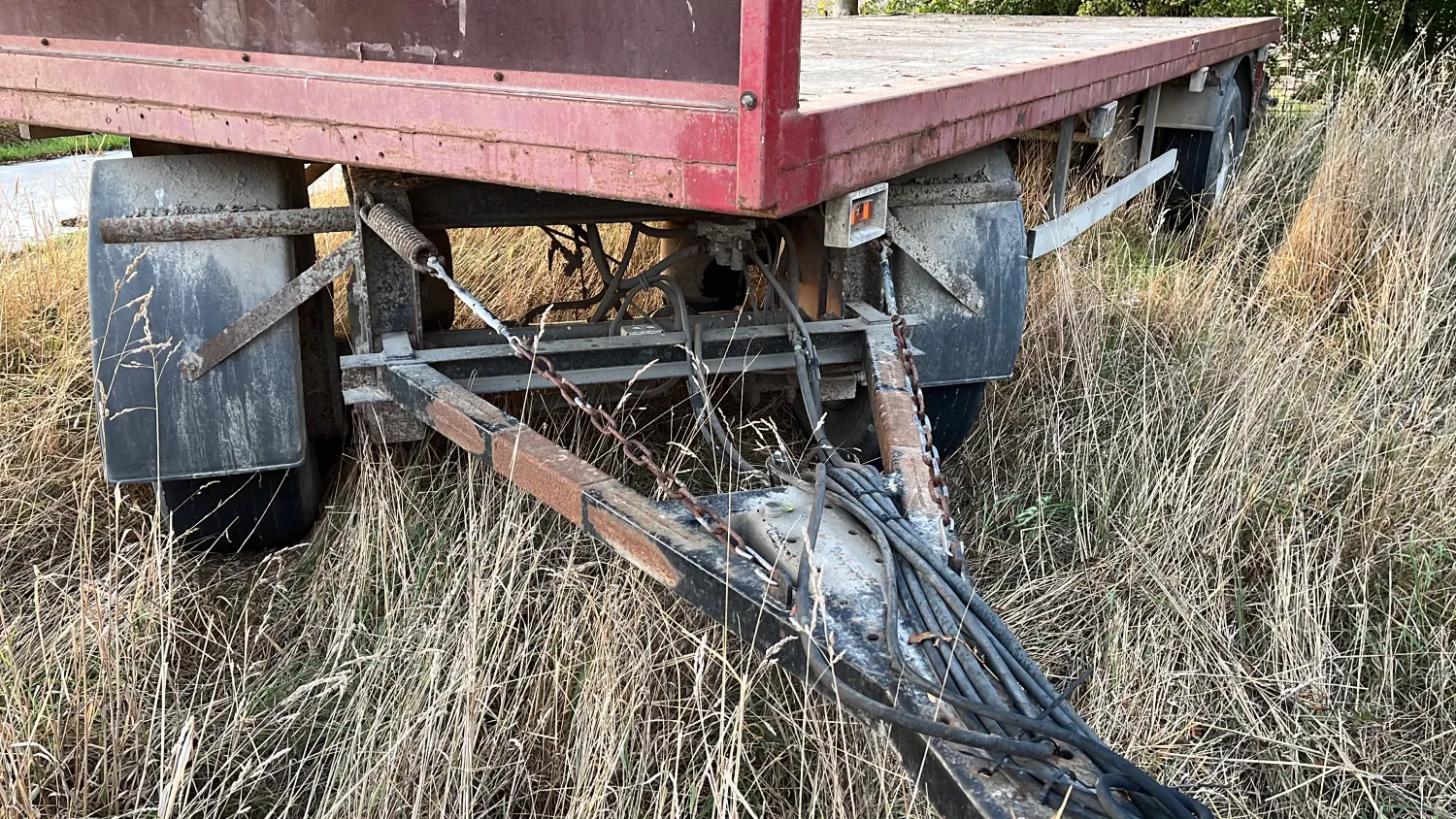 Platte wagen te koop - Ideaal voor kisten transport