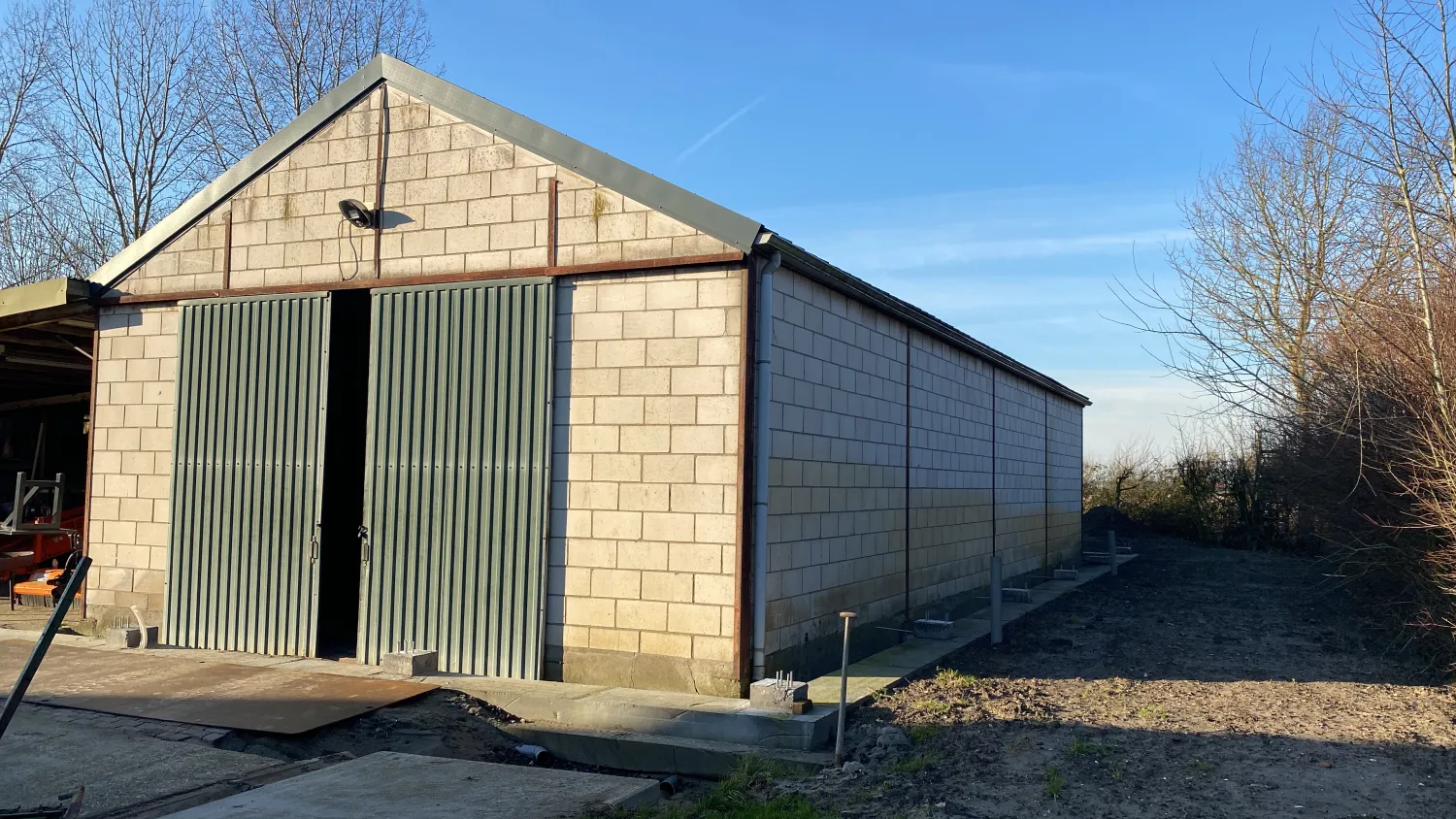 Loods 20 x 8 Gedemonteerd | Direct Beschikbaar