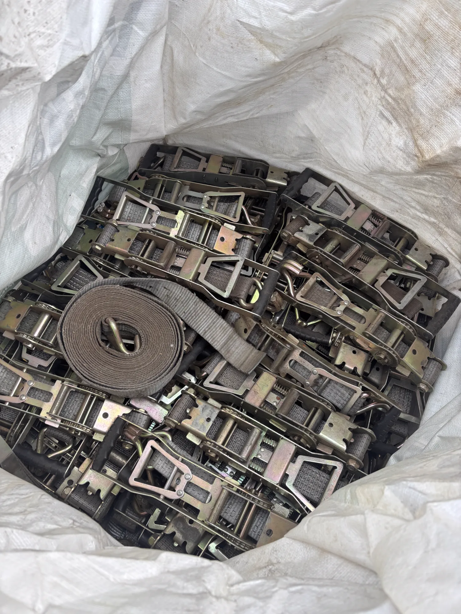 Sjorbanden voor Sleufsilo - 9,5 meter