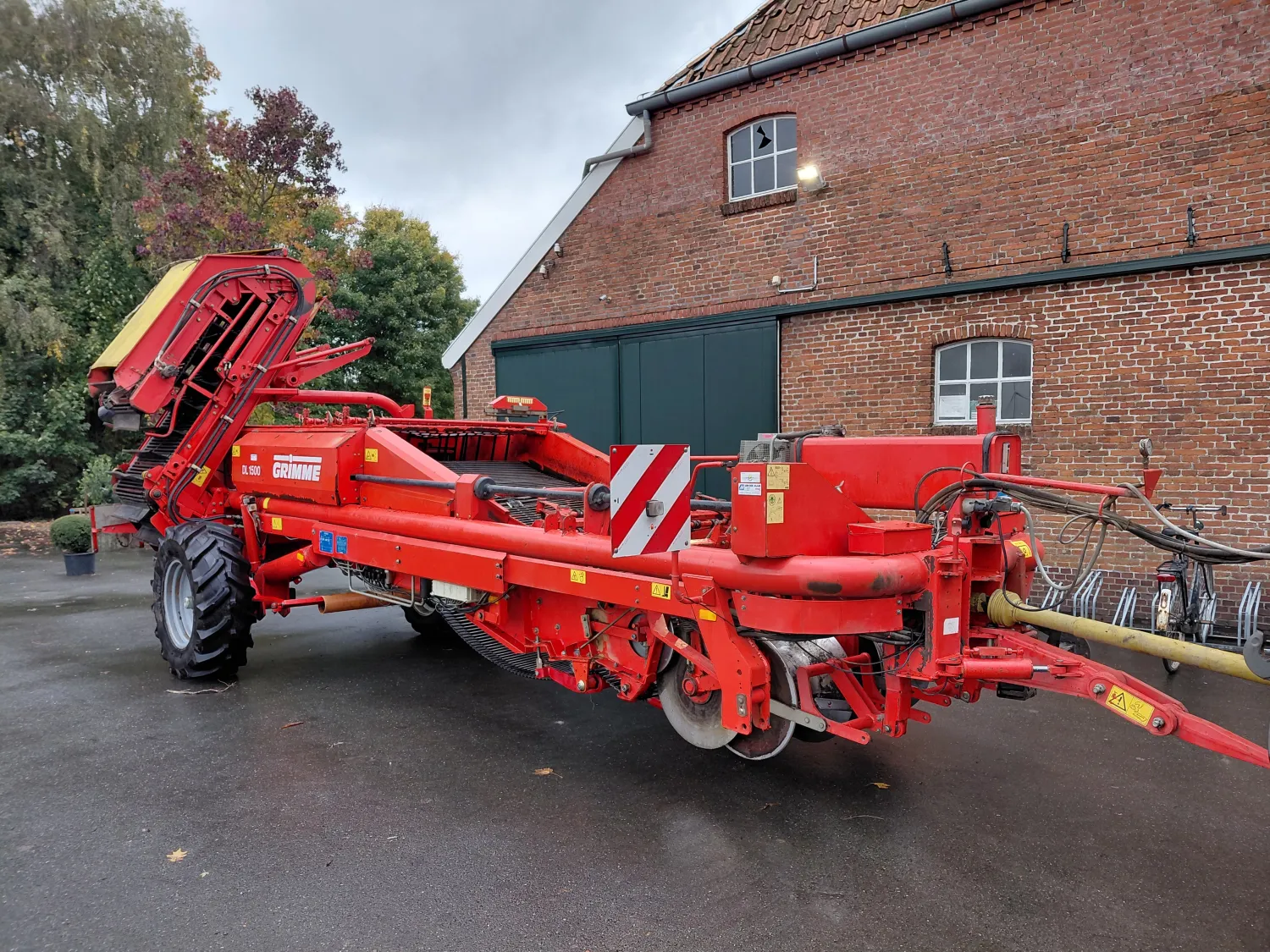 Kombajn do ziemniaków Grimme DL1500 - 2002, 2x75cm