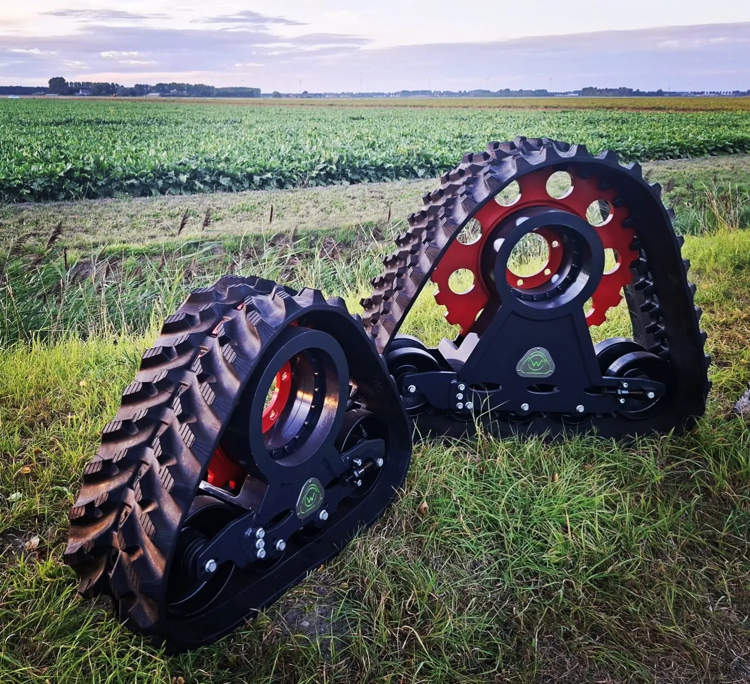 HeGro Tracks voor Fendt smalspoor | Fruitteelt
