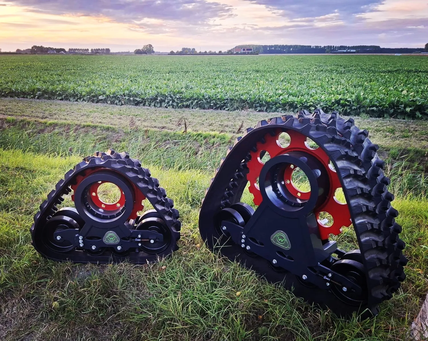HeGro Tracks voor Fendt smalspoor | Fruitteelt