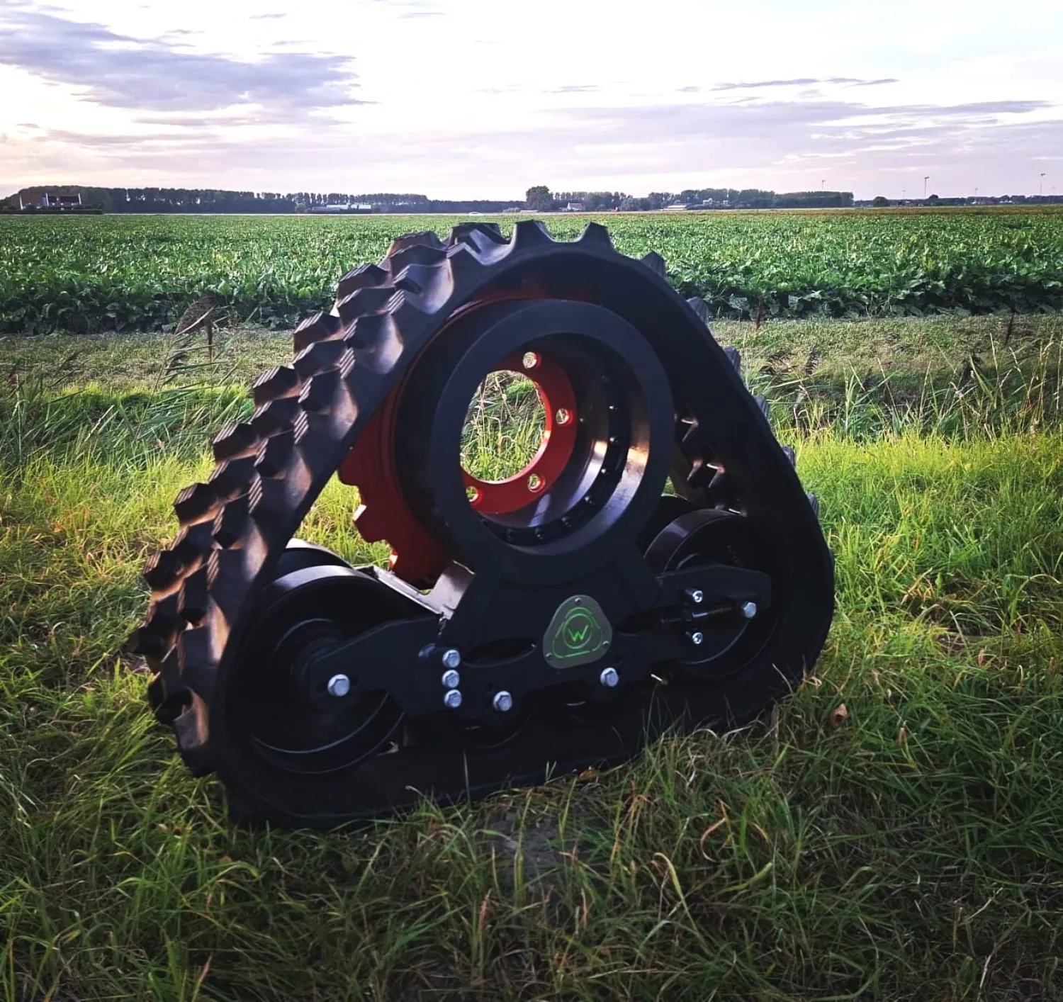 HeGro Tracks voor Fendt smalspoor | Fruitteelt