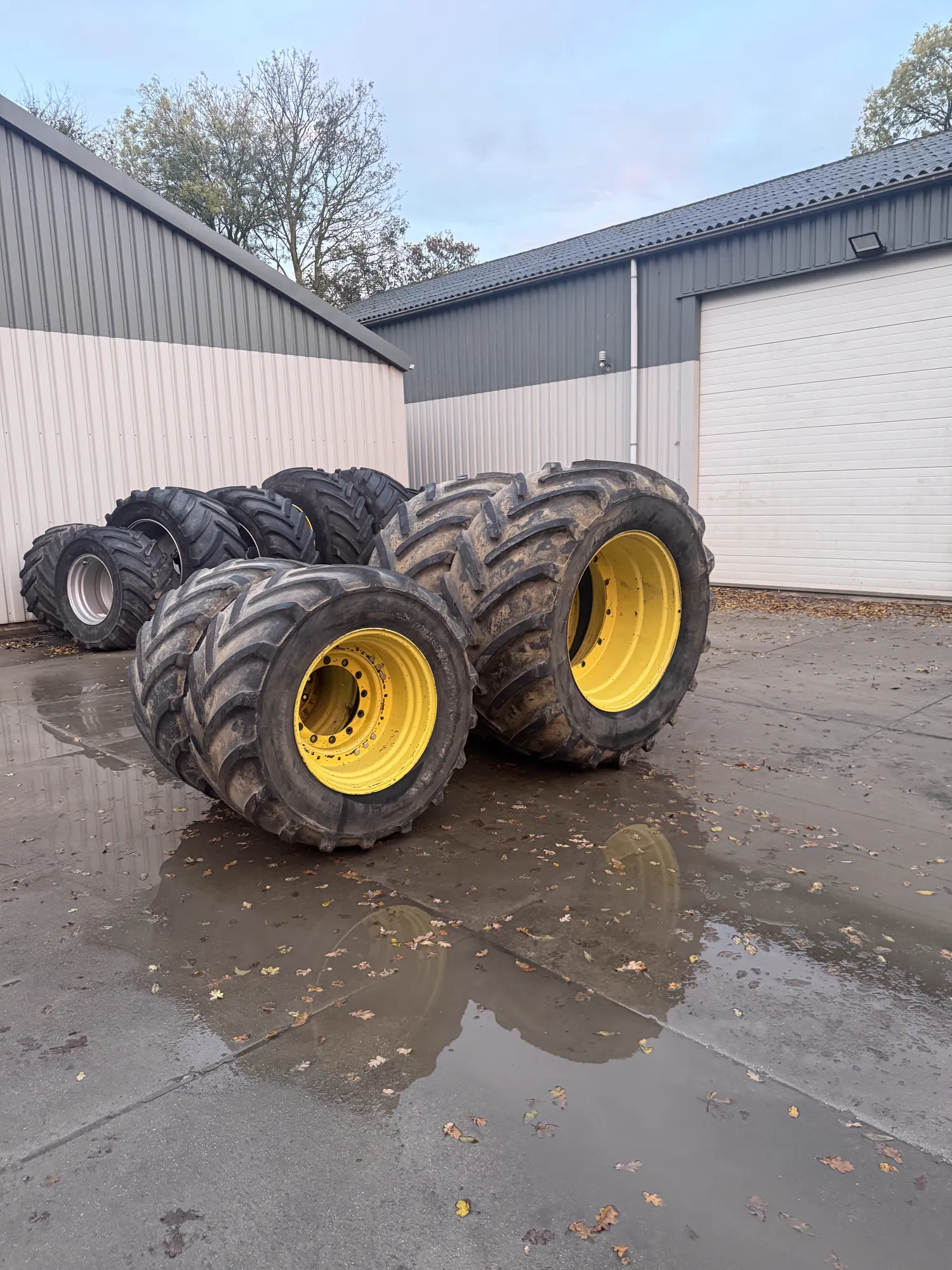 Ελαστικά Michelin MachXbib & Τροχοί John Deere - Πώληση