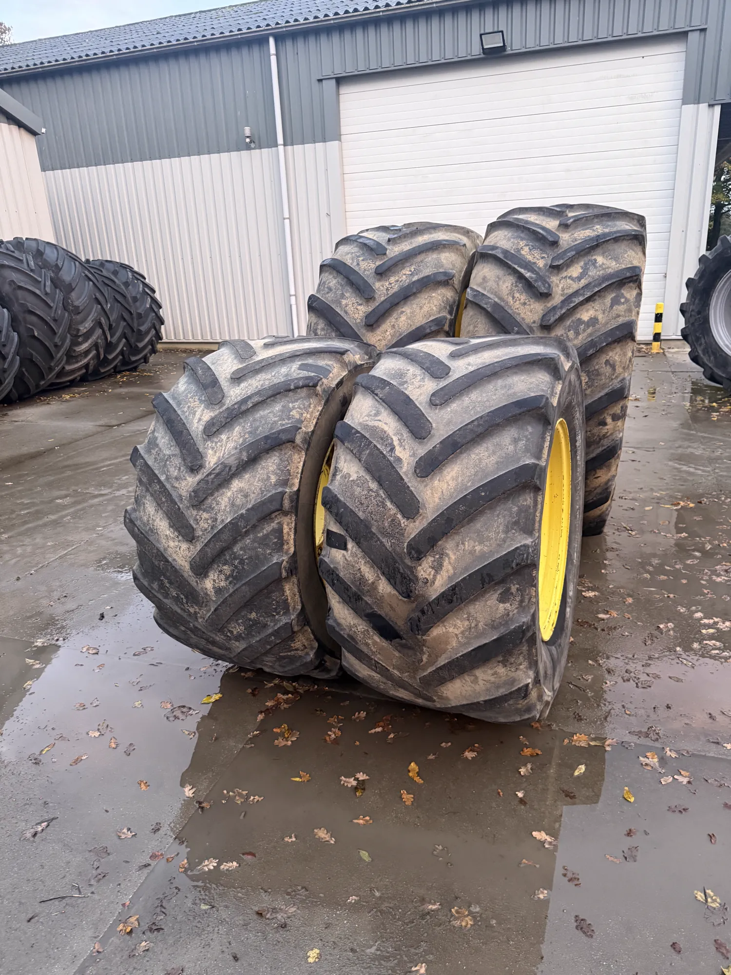 Ελαστικά Michelin MachXbib & Τροχοί John Deere - Πώληση