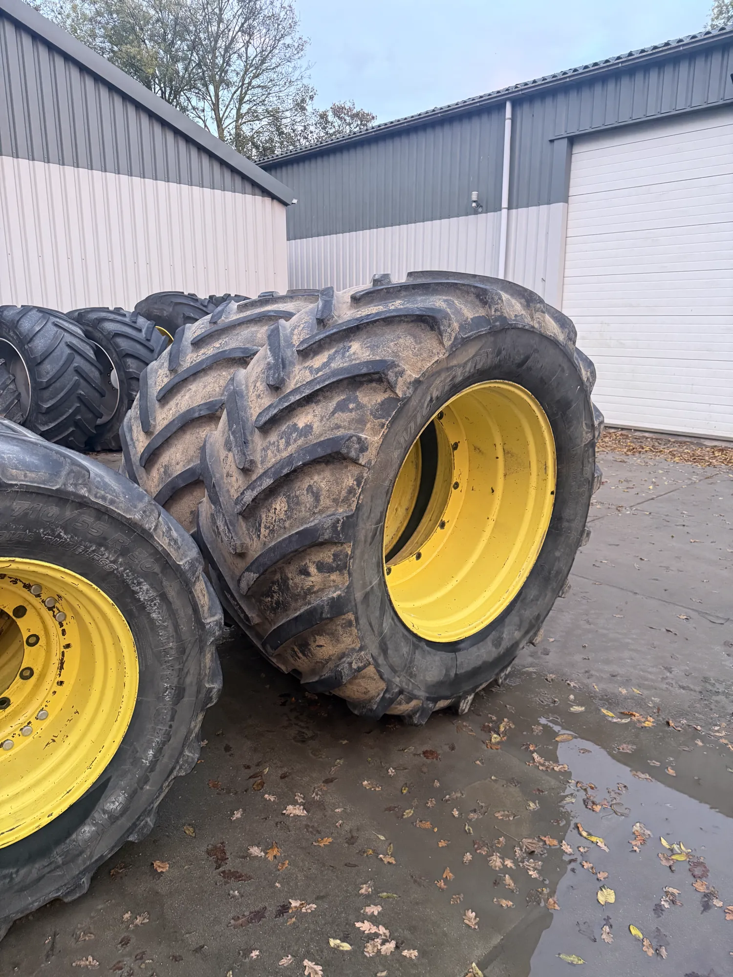Ελαστικά Michelin MachXbib & Τροχοί John Deere - Πώληση