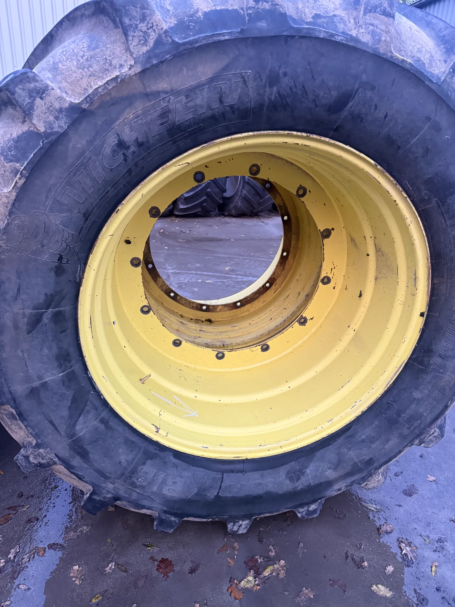 Ελαστικά Michelin MachXbib & Τροχοί John Deere - Πώληση