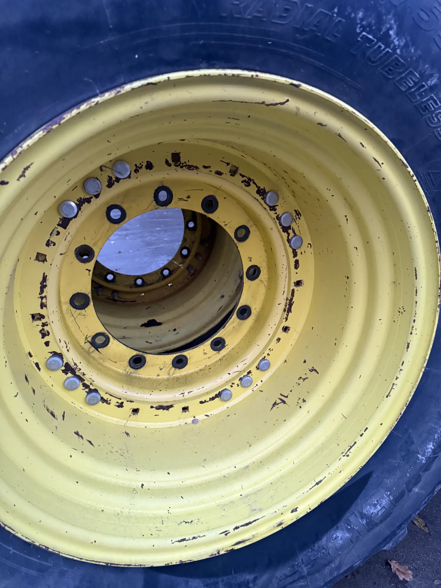 Ελαστικά Michelin MachXbib & Τροχοί John Deere - Πώληση