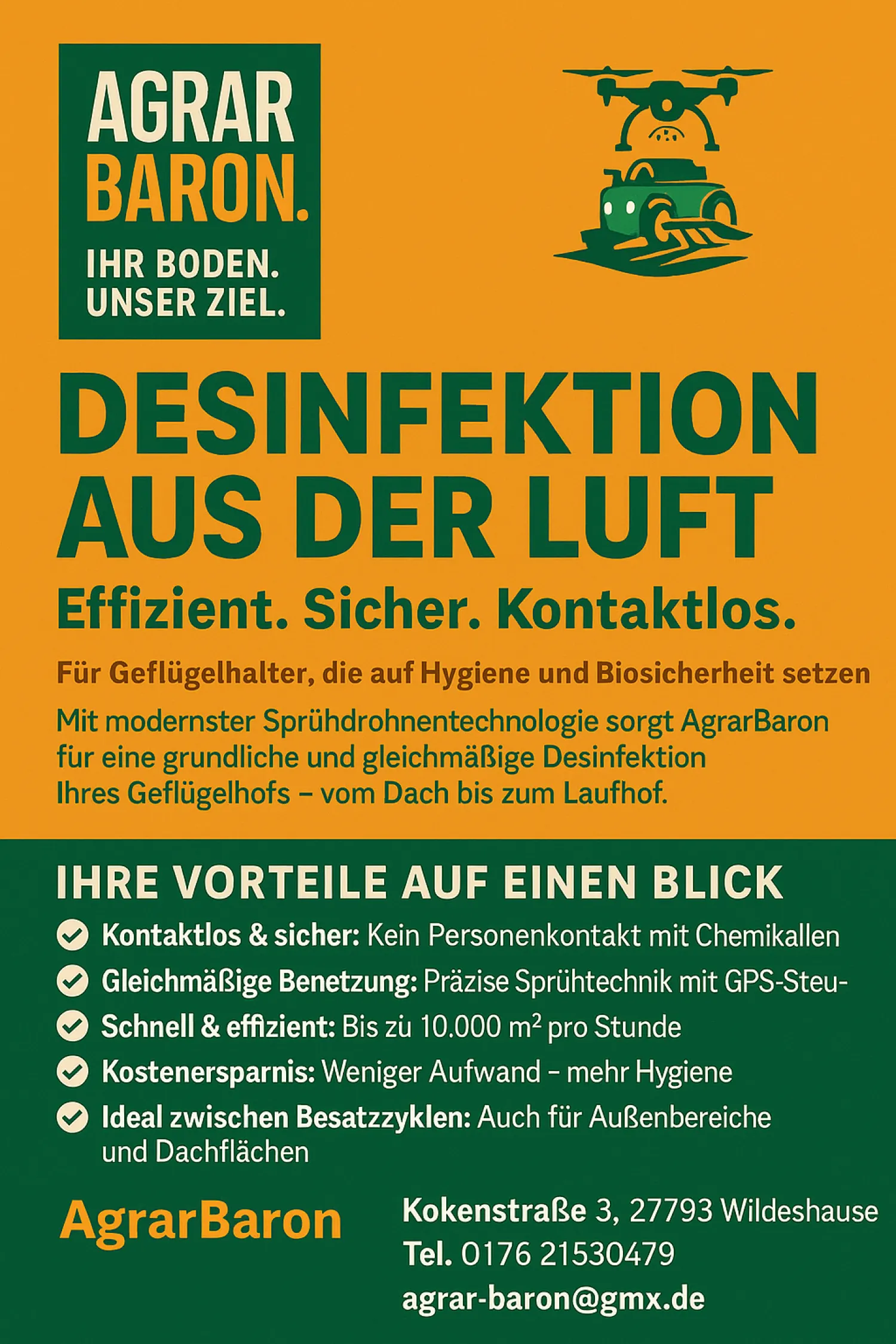 Luchtdesinfectie: Effectieve ontsmetting voor landbouw