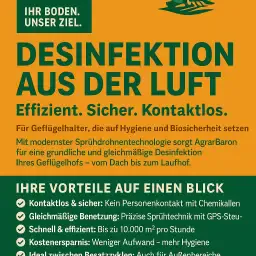 Dezynfekcja powietrza: Skuteczna sanityzacja dla rolnictwa